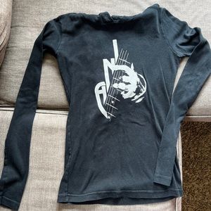 Women’s Ani Difranco long sleeve hoodie